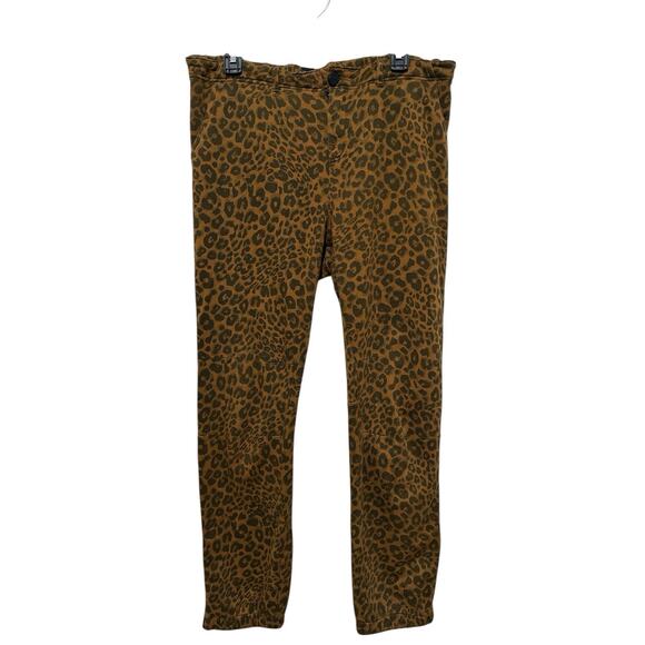 Anthropologie Sanctuary Leopard Print KNit Cotton Jogger Pants Size M - Picture 5 of 8